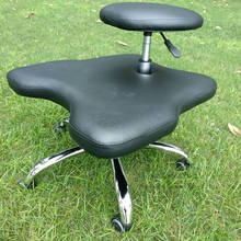 Soul-silla de oficina con patas cruzadas, asiento ergonómico con cojín grueso, silla para sentarse, muebles de oficina, nuevo 2024 - compra barato