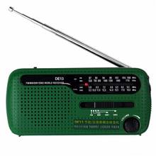Rádio de emergência, de13 fm am sw, bateria solar, receptor universal, rádio de emergência 2024 - compre barato