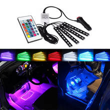 Remote Control RGB LED Strip Car Interior Decoration Lights For Honda Civic 2006-2011 Accord CRV Jazz City Stream Insight Fit 2024 - buy cheap
