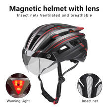 Inbike-casco de bicicleta transpirable para hombre, equipo de seguridad para ciclismo, con luz LED, 2021 2024 - compra barato