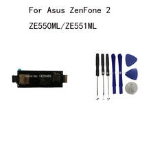BestNull ZE550ML-soporte para lector de tarjetas Sim, Conector de ranura, Cable flexible para teléfono inteligente ASUS Zenfone 2 ZE551ML 2024 - compra barato