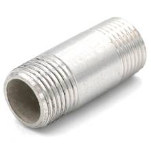 3/8" BSP Equal Male Threaded 304 Stainless Steel Straight Pipe Fitting Connector Adapter  2024 - buy cheap