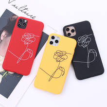 Funda de silicona blanda para teléfono móvil iPhone, carcasa de silicona blanda con diseño de You Never Walk Alone, Love Yourself, para iPhone 13 Pro Max X XS XR Max 7 8 7Plus 8Plus 12 SE 2024 - compra barato