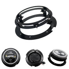 1pcs 5 3/4" 5.75 inch Headlight Bracket Kit Black for Motorcycle for 5.75-Inch LED Headlights 2024 - buy cheap