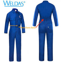 Sparks Resistant Welding Jackets Pants Fire Proof Weldor Clothing FR Cotton Flame Retardant Welder Coverall 2024 - buy cheap