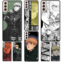 Capa de celular armin arlinerte contra titan, capa para samsung galaxy s21 ultra note 20 note 10 s8 s9 s10 plus s20 fe, s20 fe 2024 - compre barato