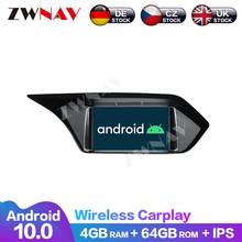 Os multimédios estereofônicos do andróide 10 64g do núcleo 8 da tela de toque do carro do carplay do rádio audio de navi dvd player para mercedes benz e w212 2015-2017 2024 - compre barato