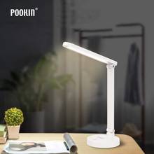 Folding USB Rechargeable LED Desk Lamp Eye Protection Touch Dimming Reading Table Lamp For Living Room Led Light 3 Level Color 2024 - buy cheap