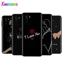 Silicone Cover Line loving girlfriend For Xiaomi Redmi Note 10 10S 9T 9S 9 8T 8 7 7S 6 5A 5 4 4X 5G Pro Max Phone Case 2024 - buy cheap