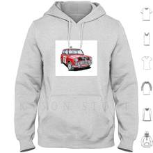 Paddy Hopkirk's 1964 Monte Carlo Rally Mini Hoodies Long Sleeve Mini Cooper Monte Carlo Rally Paddy 2024 - buy cheap