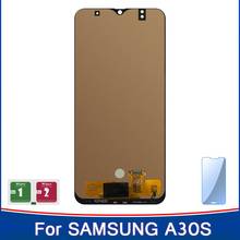 Ajuste de brillo TFT LCD para Samsung Galaxy A30s, A307, A307F, A307FN, digitalizador de pantalla táctil LCD para Samsung Galaxy A30s, piezas 2024 - compra barato