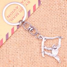 New Fashion Keychain 39*32 mm hanging monkey Pendants DIY Men Jewelry Car Key Chain Ring Holder Souvenir For Gift 2024 - buy cheap