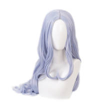 Boku no Hiro Akademia Eri long wig My Hero Academia gray purple Cosplay Wig+Wig Cap 2024 - buy cheap