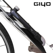 Портативный велосипедный мини-насос GIYO GP-04T, 100 psi, велосипедные ручные воздушные насосы высокого давления 2024 - купить недорого