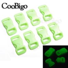 10mm Fluorescent Buckles Glowing Side Release Buckle Clip Fastener for Paracord Bracelet Backpack Strap Parts Glow in Dark 50pcs 2024 - buy cheap