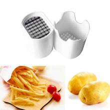 Potato Chips Cutting Box Press Cutter Cup Plastic Slicer Chopper Chips French Fries Making Tool Potato Cutting Kitchen Gadgets 2024 - buy cheap