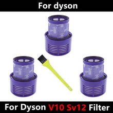 Моющийся большой фильтр для Dyson V10 Sv12 Cyclone Animal, полностью чистый беспроводной пылесос, Сменный фильтр 2024 - купить недорого