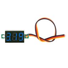 0.36" DC 0-100V 3 bits 3 wires Digital Voltmeter LED Display Panel Voltage Meter 2024 - buy cheap