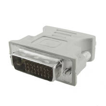 Adaptador VGA macho a VGA hembra, conector Convertidor para LCD HDTV, subventa, DVI-D 2024 - compra barato