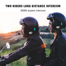 Мотогарнитура Kebidumei Freedconn Tcom-Sc для мотоциклетного шлема, Bluetooth гарнитура с ЖК-экраном, Fm радио T-Com Sc 2024 - купить недорого