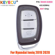 KEYECU-llave de coche inteligente sin llave, mando a distancia para Hyundai Ioniq 2019 2020 , Fob 3 botones-433,92 MHz-Chip ID47-95440-G2600 2024 - compra barato