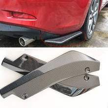 ABS Car Universal rear bumper spoiler diffuser For Mazda 2 5 8 Mazda 3 Axela Mazda 6 Atenza CX-3 CX-4 CX-5 CX5 CX-7 2024 - buy cheap