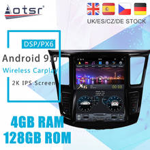 Reproductor Multimedia con Android 9 y navegación GPS para Infiniti, autorradio estéreo con DVD, unidad principal, 128G, PX6, Tesla Styel, para QX60, JX35, 2012 2024 - compra barato