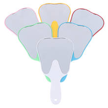 1PC Oral Care Mirror Cute Style Multi-Color Mouth Dental Handle Mirror Teeth Shape Mirror Tooth Examination Inspection Choose 2024 - buy cheap