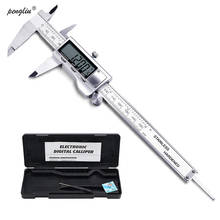 New Digital Caliper 0-100/150/200/300mm Measuring Tool Stainless Steel Inch/MM Electronic Vernier Calipers Gauge Silver 2024 - buy cheap