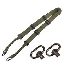 Tactical 2 Point Gun Sling Shoulder Strap Rifle Sling with Metal Buckle Shotgun Hunting Gun Accessories with 2 QD Sling Swivels 2024 - buy cheap