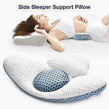 Buckwheat Sleep Pillow Bed Backrest Pillow Pregnant Women Pillow Waist Lumbar Support Prevent Lumbar Muscle Strain Reduce 2024 - buy cheap