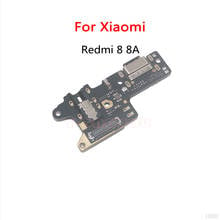 50 unidades/lote para Xiaomi Redmi 8 8A, placa base de carga USB, clavija de carga para caja de enchufe, Conector de puerto, Cable flexible 2024 - compra barato