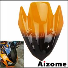 Orange Motorcycle Windshield Windscreen ABS Plastic Wind Deflector For Kawasaki Z1000 2010 2011 2012 2013 Motorcycle Accessories 2024 - buy cheap