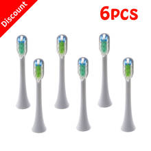 6PC Replacement Toothbrush heads for SOOCAS X3 X1 X5 / Xiaomi Mijia SOOCARE X1 X3 sonic electric tooth brush head  nozzle jets 2024 - buy cheap