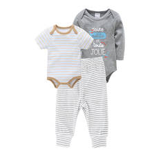 Honeyzone New Born Baby Sleepers Boy Clothing Set Full Short Sleeve Infant Pants ropa bebe niña Baby Girl Clothes Set Pyjamas 2024 - buy cheap
