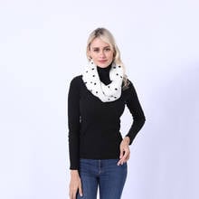 40CM Women Fashion Winter Scarves for Ladies Popular Dot Scarf Children Ring Scarves Boys Girls Neckchief Warmer Scarf шарф плат 2024 - buy cheap