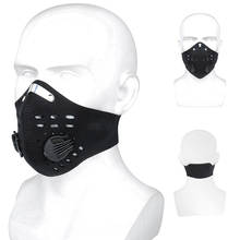 GIYO велосипедная маска PM2.5 коронавирусная Пылезащитная маска с активированным углем с фильтром дышащая противозагрязняющая велосипедная маска KN95 для лица 2024 - купить недорого