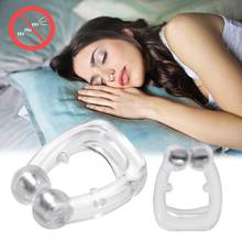 Anti Snoring Device Silicone Magnetic Snore Stopper Nose Breathing Non Snoring Solution Aid Antisnoring For Sleeping 2024 - buy cheap