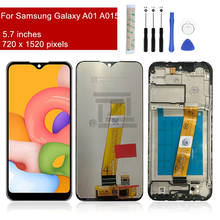 For Samsung Galaxy A01 lcd A015 A105F SM-A105G 2019 lcd Digitizer Assembly a01 display replacement Repair parts 2024 - buy cheap