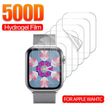 Full Coverage Screen Protector for Apple Watch 7 6 5 4 3 SE 41mm 45mm 42mm 44mm 38mm 40mm iWatch Hydrogel Protective Soft Film 2024 - buy cheap