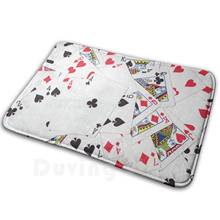 Playing Cards - Random Soft Non-Slip Mat Rug Carpet Cushion Magic Magician Poker Poker Player Street Magic Entertainer 2024 - buy cheap