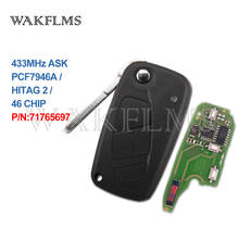 3 Buttons 433MHz PCF7946A SIP22 Flip Car Key Remote For Citroen Nemo 2007 2008 2009 2010 2011 2012 2013 2014 2015 2016 71765697 2024 - buy cheap