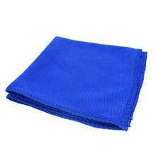 Toalla azul de microfibra para limpieza de coche, paño de limpieza de 9,8x9,8 pulgadas, Ultra suave, sin arañazos 2024 - compra barato