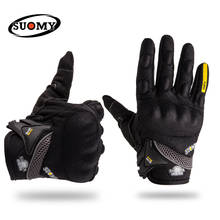SUOMY Motorcycle riding gloves motorcycle gloves fit for Yamaha  BMW Full finger motocross motorbike gloves luvas da moto 2024 - buy cheap