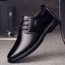 Zapatos de vestir de negocios clásicos para hombre, calzado Formal elegante de moda para boda, zapatos Oxford sin cordones para oficina, novedad de 2021 2024 - compra barato