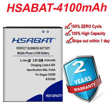 Hsabat B-DG550 4100 mah bateria para doogee dagger dg550 2024 - compre barato