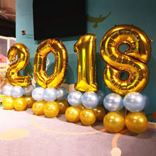 32inch Foil Number Balloons Baby Shower Star Helium Foil Balloon Girl Happy Birthday Party Supplies 18 Party Decoration Air Ball 2024 - buy cheap