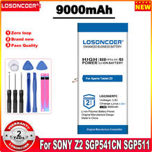 LOSONCOER-batería para SONY Xperia Tablet Z2, 9000mAh, LIS2206ERPC, SGP541CN, SGP511, SGP512, SGP521, SGP541, SGP551 2024 - compra barato