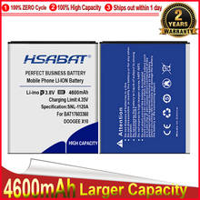 Hsabat bateria 4600mah bat17603360 para doogee x10, baterias de alta qualidade 2024 - compre barato