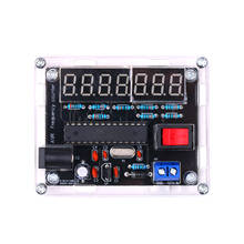 Medidor de frecuencia de 10MHz, Kit artesanal, contador de frecuencia AVR con carcasa, cimómetro, medición de frecuencia 0.000, 001Hz 2024 - compra barato